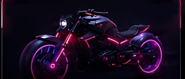 NIGHTRIDER HOLOGRAPHIC BIKE